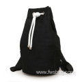 Large capacity factory price durable sport canvas drawstring bag And Gym Backpack for Travel